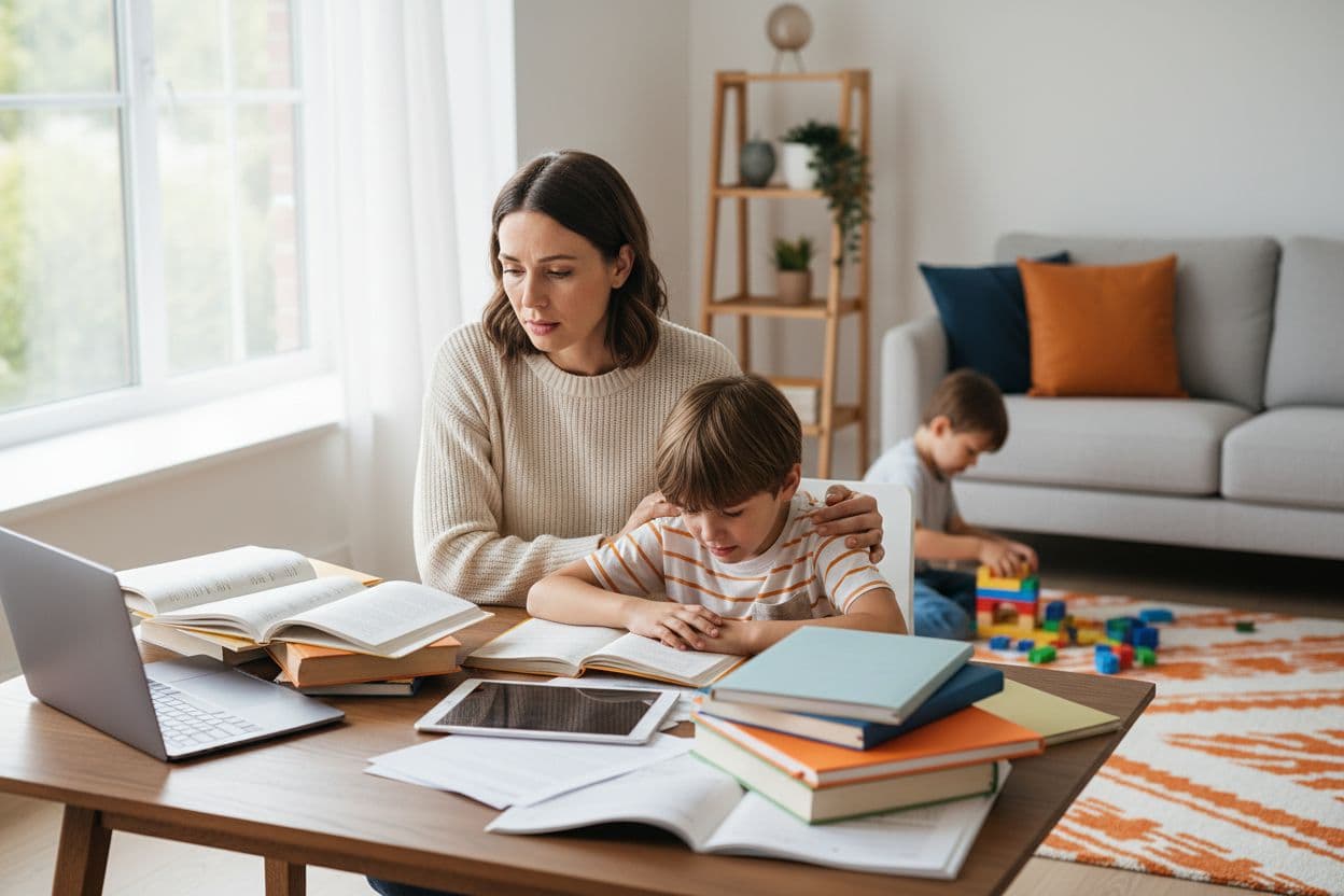 7 Risiken von chronischem Stress bei Kindern – Was Eltern wissen müssen