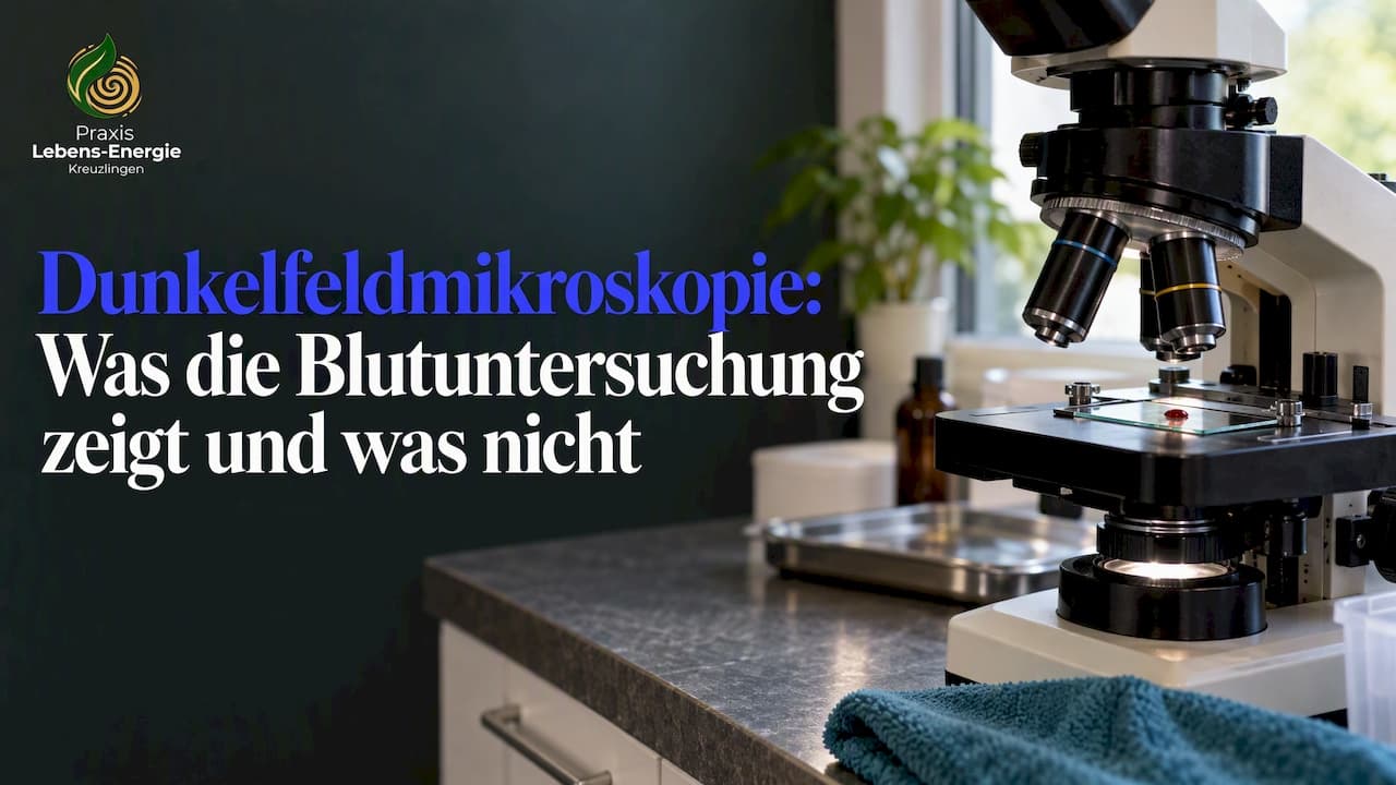 Dunkelfeldmikroskopie: Was die Blutuntersuchung zeigt und was nicht
